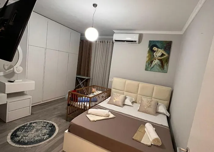 Family In Golem (Tirana)