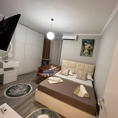 Family In Golem (Tirana)